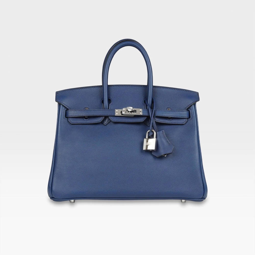 Hermès - Birkin 25 - Bleu Saphir Swift